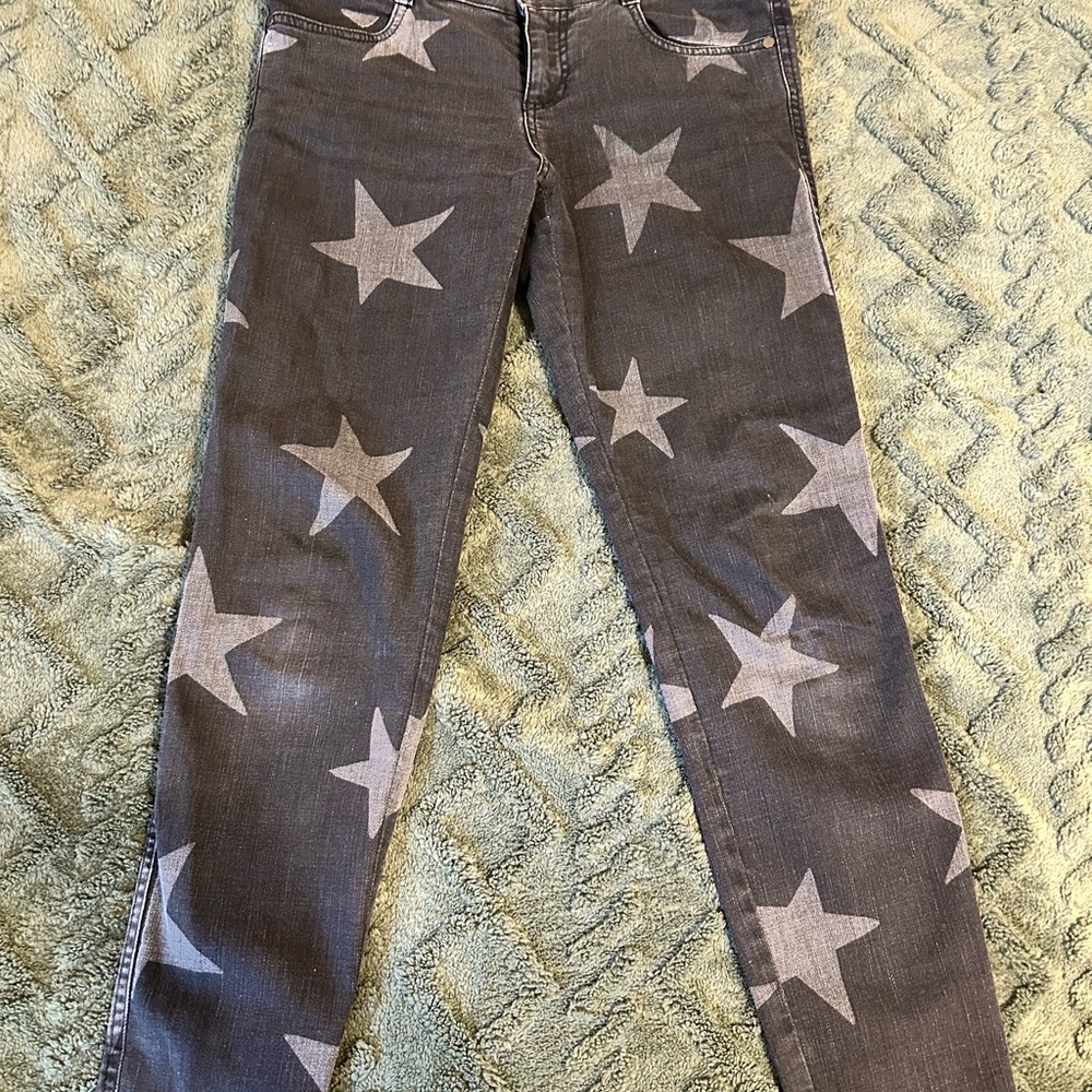 Stella McCartney Star Print Skinny Jeans